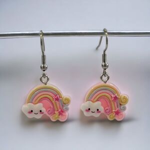 🌈Smiling Rainbow Earrings🌈(2-A010-D)-Jewelry for Women